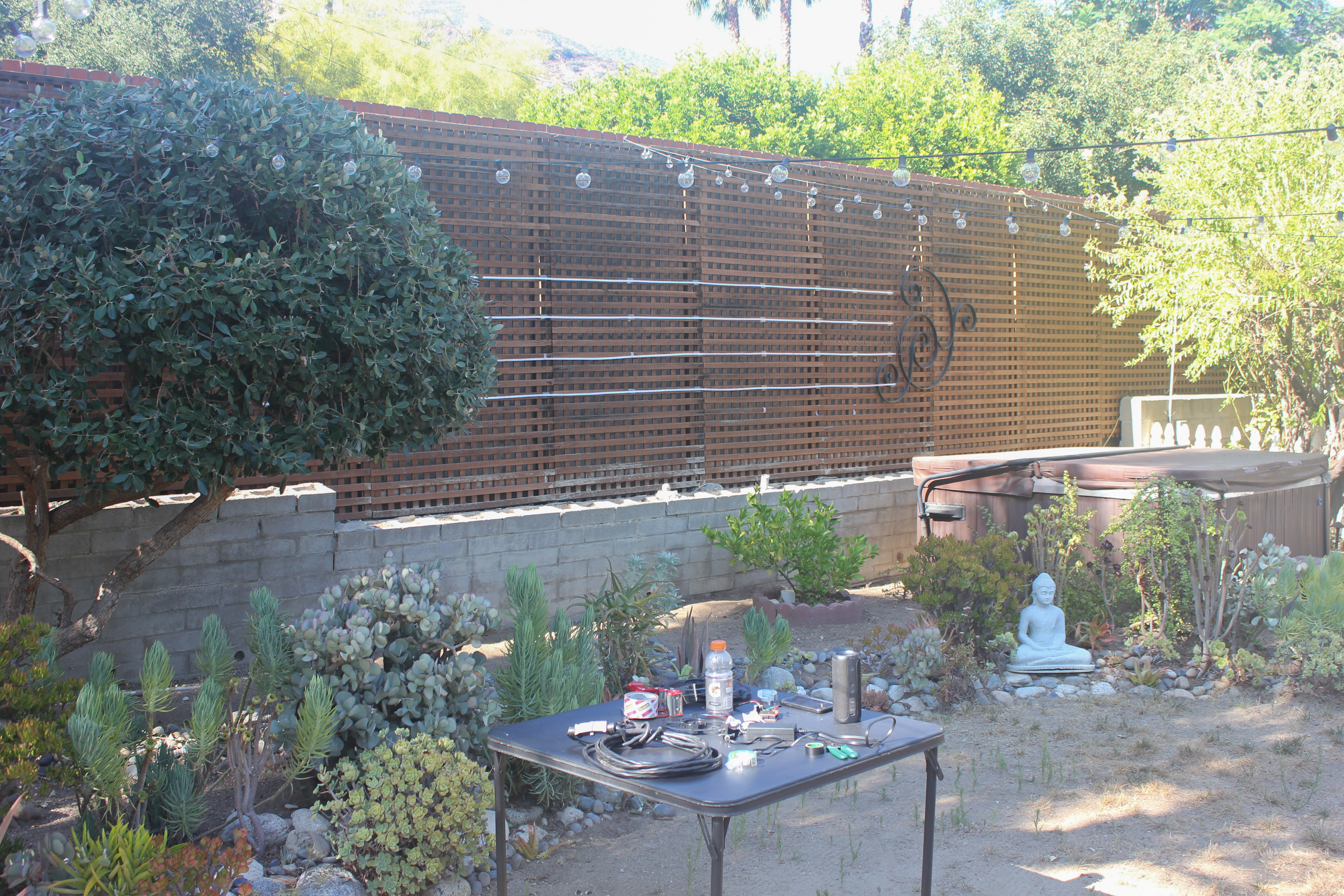 LED wall progress photo